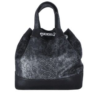 NEW Isabella Adams Python Tote Backpack